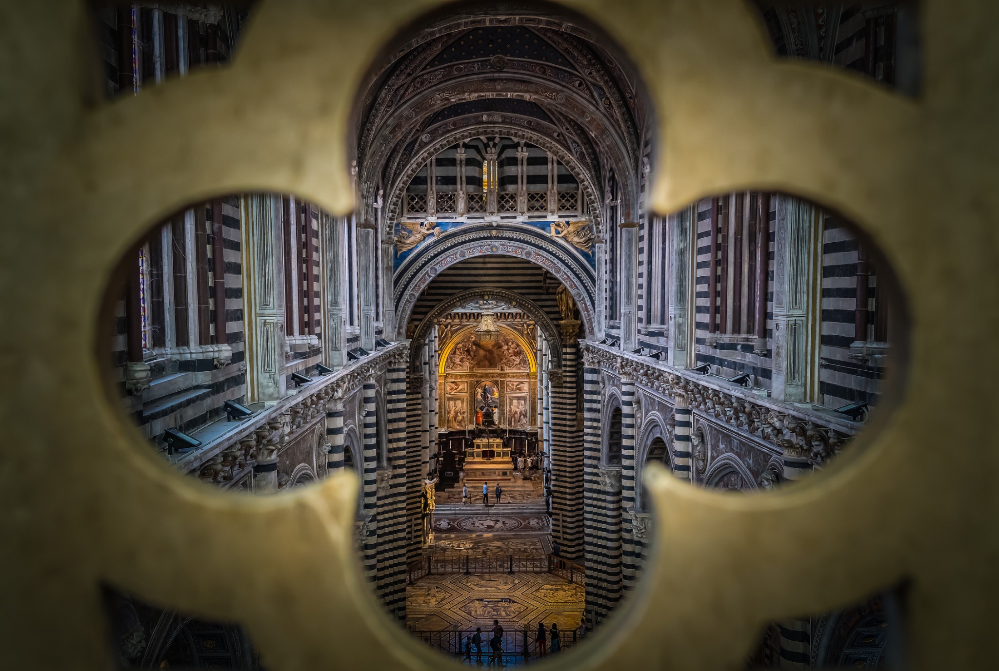 Siena – Dom – Innenraum / Altar